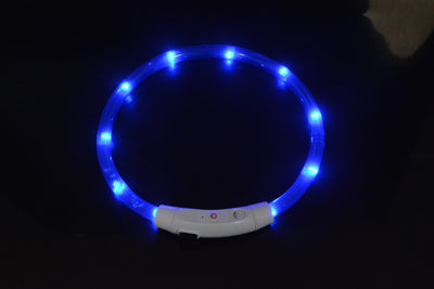 Neck ring LED luminous dog collar