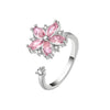 Romantic floral ring