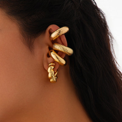 Fashionable ear pierceless earrings