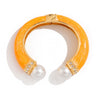 Fashionable dopamine pearl spring bracelet