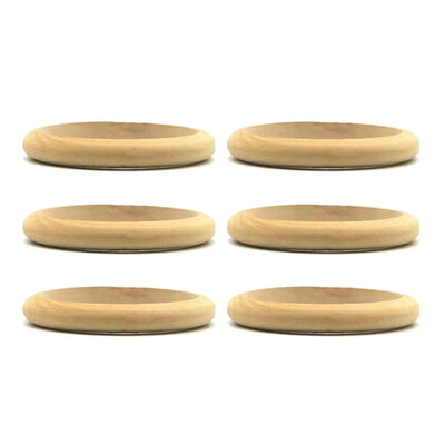 Unfinished Blank Wood Bangle Bracelets