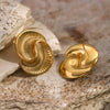 Spiral earrings for women