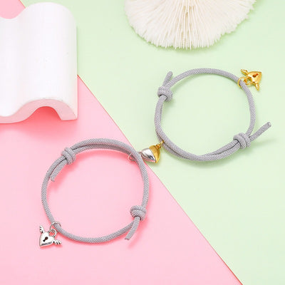 New magnetic attraction couple bracelet