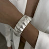 Irregular edged spring bracelet