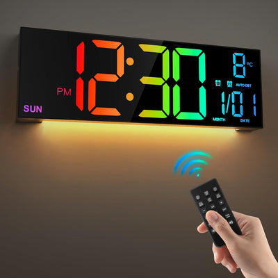 Wall Clock with Remote Control