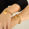 Cuban Chain Love Bracelet