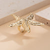 Imitation pearl adjustable ring