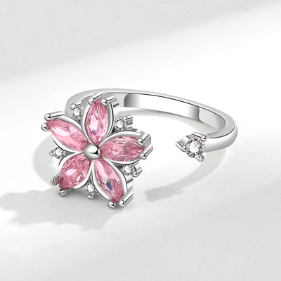 Romantic floral ring