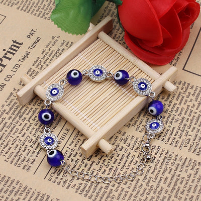 Blue Evil  Eyes Erotic  Bracelet For Men and  Women