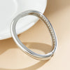 Irregular concave convex V-shaped notch bracelet