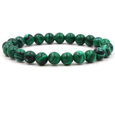 Malachite couple bracelet