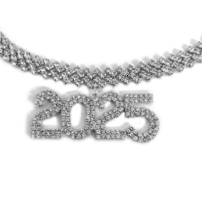 New Year pendant necklace for women