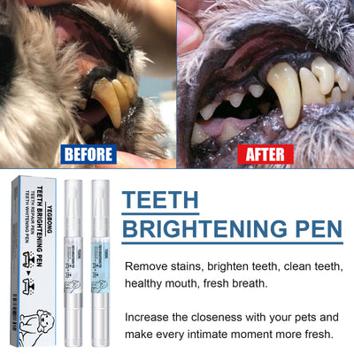 Pet teething pen