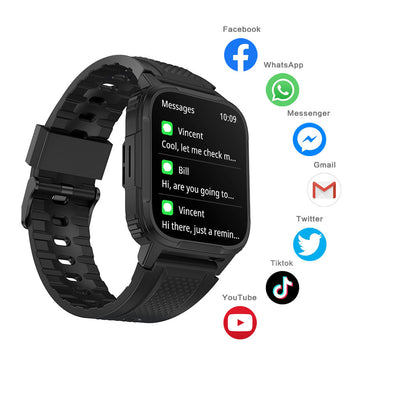 Smart Watch Monitoring Heart Rate and Blood Oxygen