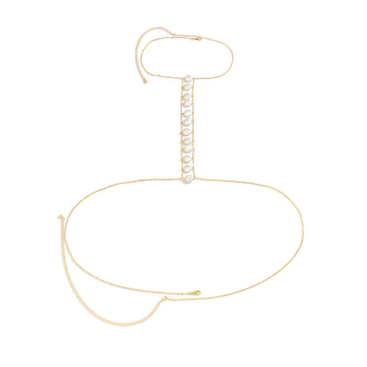 Sexy necklace chest chain for women