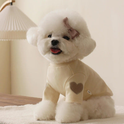 Pet Love Embroidery Warm Clothes