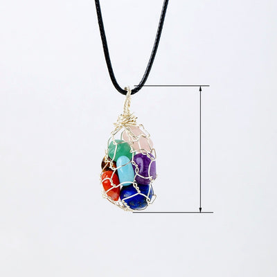 Natural Crystal Handmade Pendant Necklace