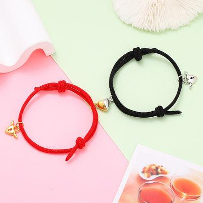 New magnetic attraction couple bracelet