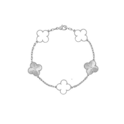 Four leaf clover bracelet for women