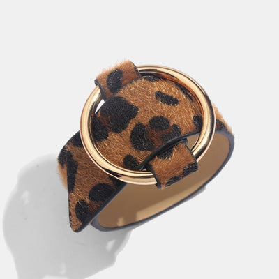 Leopard Bangle Bracelets For Women