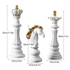 Chess resin ornaments wine cabinets