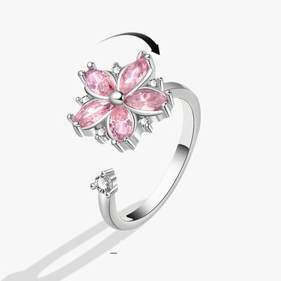 Romantic floral ring