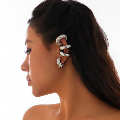 Fashionable ear pierceless earrings