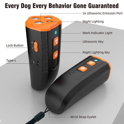 Handheld Ultrasonic Dog Trainer Portable