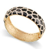 Leopard full diamond fashionable open bracelet