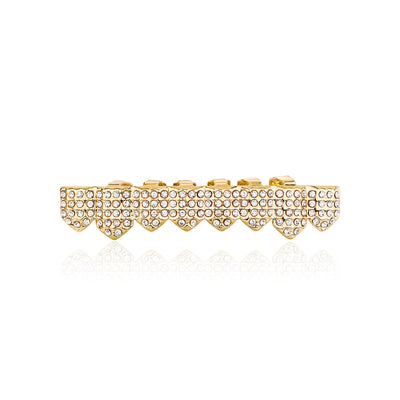 Full diamond hip hop tooth set