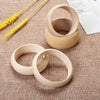 Unfinished Blank Wood Bangle Bracelets