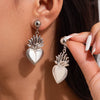 Internet celebrity pendant earrings