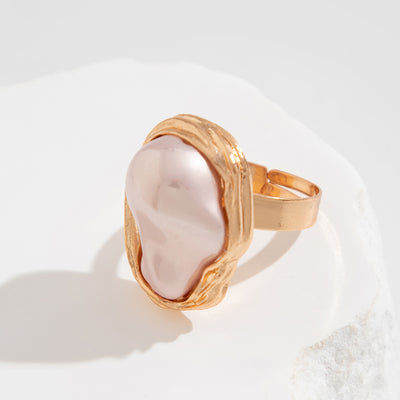 New Baroque pearl rings