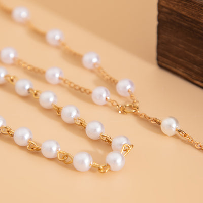 Fashionable pearl elegant necklace