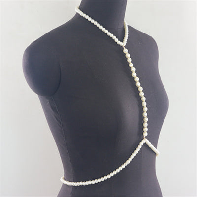 Sexy pearl chain necklaces