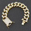 Cuban Chain Hiphop Rap Bracelet For Men