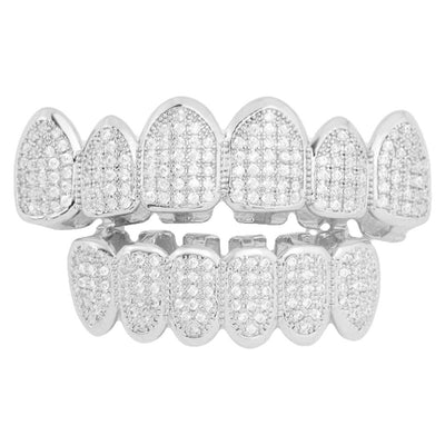 Hip hop braces teeth decoration