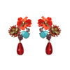 Autumn winter long earrings