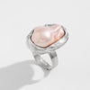 New Baroque pearl rings