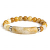 Crystal AgateTiger Eye  Bracelet Natural