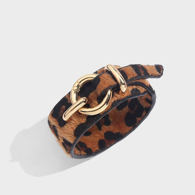 Leopard Bangle Bracelets For Women