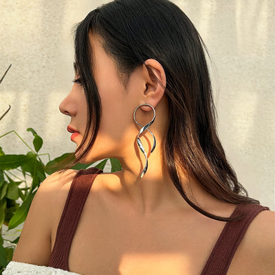 Irregular earrings