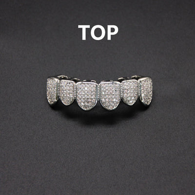 Hip hop braces teeth decoration