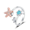 Turtle Star Rotating Ring Stress Relieving Anxiety