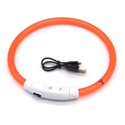 Neck ring LED luminous dog collar