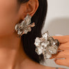 Floral earrings