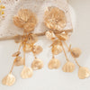 Fashionable Ginkgo leaf earrings ans rings