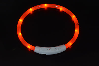 Neck ring LED luminous dog collar