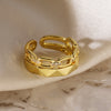 Luxury opening ring for women