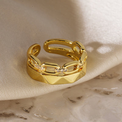 Luxury opening ring for women